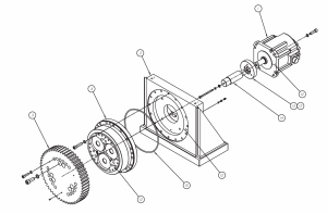 Main Axis Drive Assembly