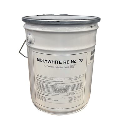 GREASE, MOLY WHITE, #00, 16KG PAIL