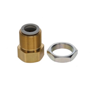 FITTING, UNION, BKHD, TUBE TO RPT, 12MM OD X 3/8RPT, ONE-TOUCH