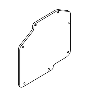 GASKET, COVER, R/B/T AXIS LINK, UNIT, UP130/165